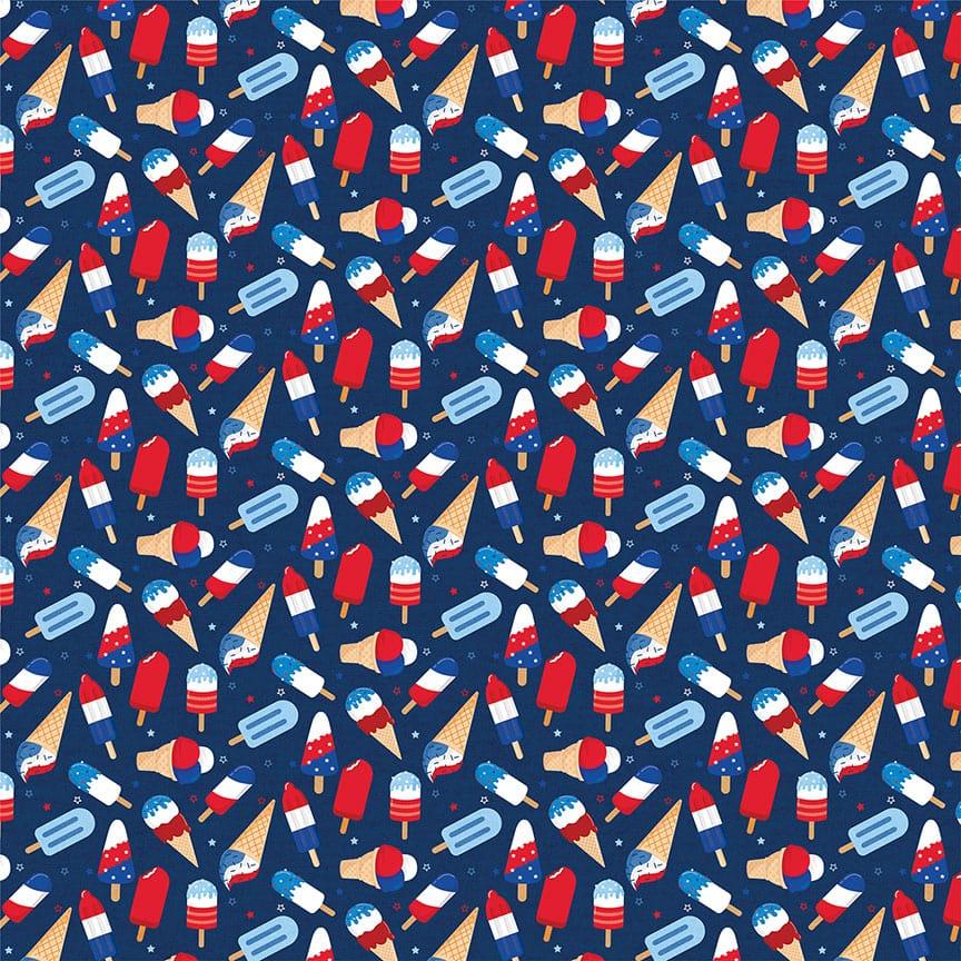 Land That I Love Collection Holiday Treats 12 x 12 Double-Sided Scrapbook Paper by Photo Play Paper - Scrapbook Supply Companies