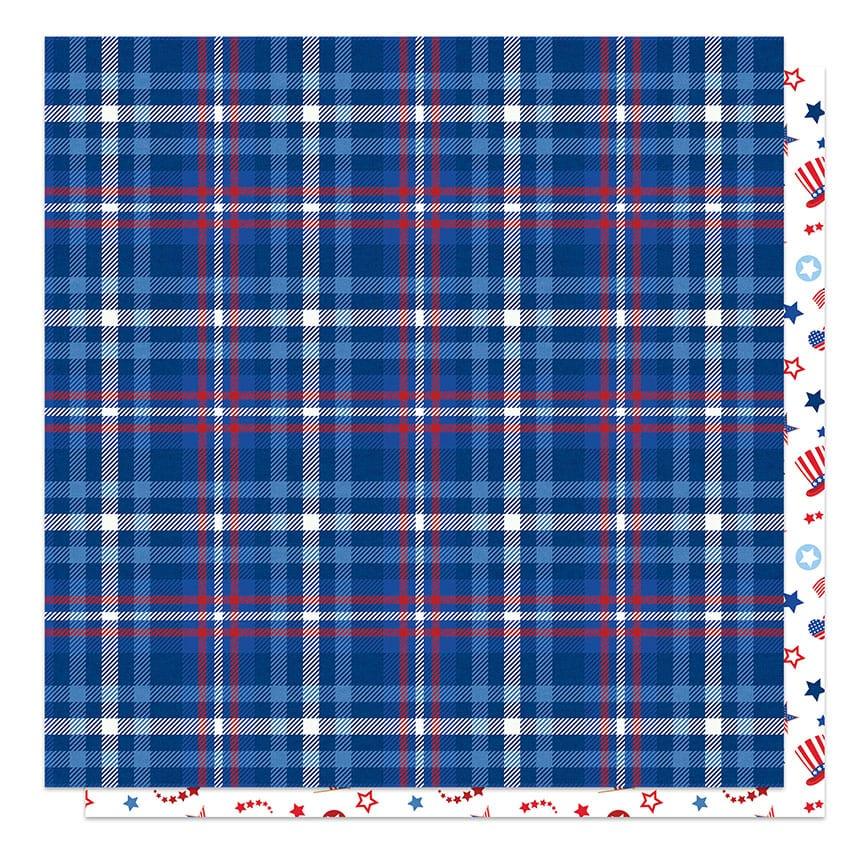 Land That I Love Collection Picnic Table 12 x 12 Double-Sided Scrapbook Paper by Photo Play Paper
