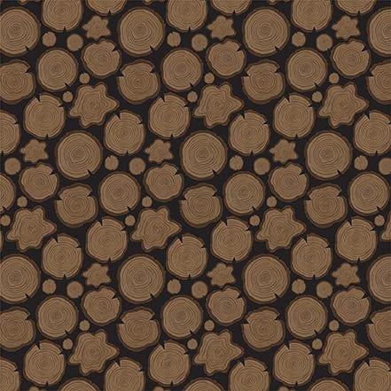 Let's Lumberjack Collection Chop Chop 12 x 12 Double-Sided Scrapbook Paper by Echo Park Paper - Scrapbook Supply Companies