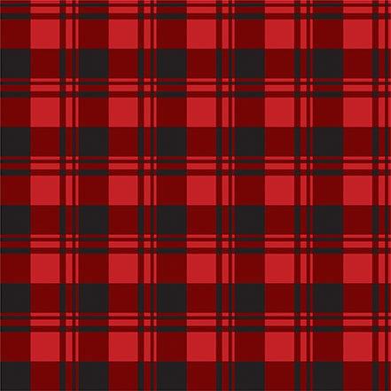 Let's Lumberjack Collection Chop Chop 12 x 12 Double-Sided Scrapbook Paper by Echo Park Paper - Scrapbook Supply Companies