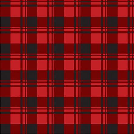 Let's Lumberjack Collection Chop Chop 12 x 12 Double-Sided Scrapbook Paper by Echo Park Paper - Scrapbook Supply Companies