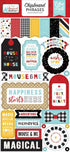 Magical Adventure 2 Collection 6 x 12 Chipboard Phrases Scrapbook Embellishments by Echo Park Paper - Scrapbook Supply Companies