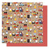 Tulla & Norbert's Magical Vacation Collection Best Day Ever 12 x 12 Double-Sided Scrapbook Paper by Photo Play Paper