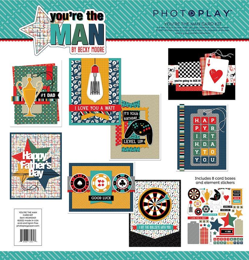 You're the Man Collection Card Kit by Photo Play Paper - Scrapbook Supply Companies