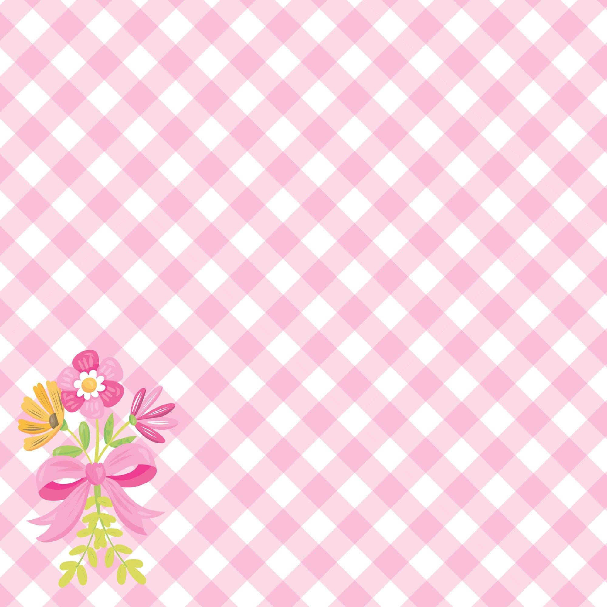 Mother's Day Collection I Love You Mommy 12 x 12 Double-Sided Scrapbook Paper by SSC Designs
