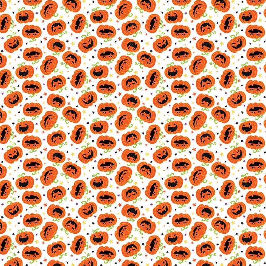 Monster Mash Collection Fangtastic 12 x 12 Double-Sided Scrapbook Paper by Photo Play Paper - Scrapbook Supply Companies