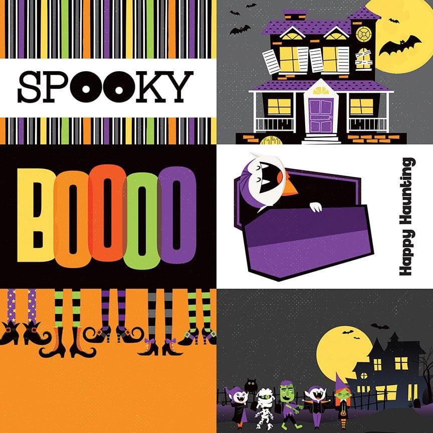 Monster Mash Collection Spooky 12 x 12 Double-Sided Scrapbook Paper by Photo Play Paper - Scrapbook Supply Companies