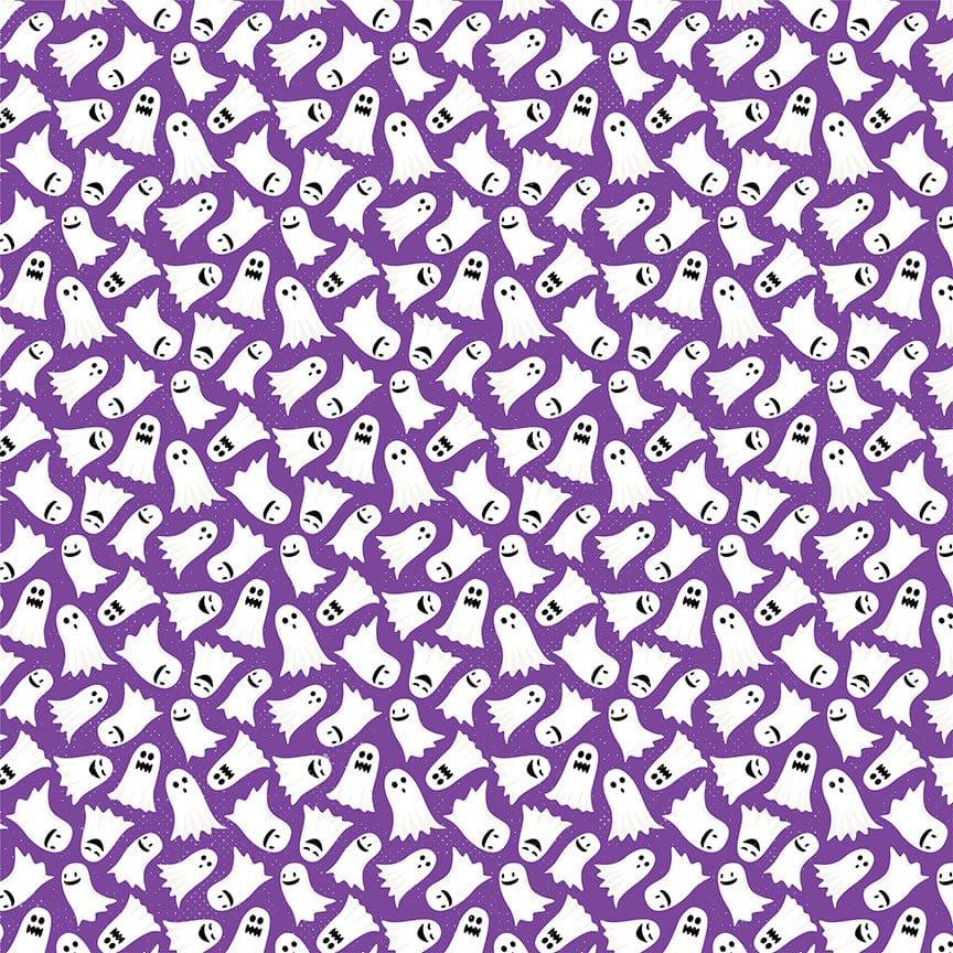 Monster Mash Collection Boo 12 x 12 Double-Sided Scrapbook Paper by Photo Play Paper - Scrapbook Supply Companies