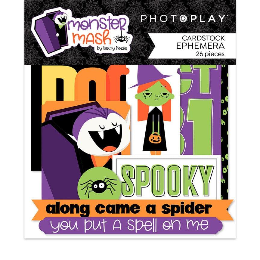 Monster Mash Collection 5 x 5 Die Cut Scrapbook Embellishments by Photo Play Paper