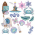 Gaynor Carradice's Mermaids & Seashells Collection 12 x 12 Scrapbook Paper & Ephemera Kit by SSC Designs - Scrapbook Supply Companies