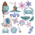Gaynor Carradice's Mermaids & Seashells Collection Laser Cut Ephemera Embellishments by SSC Designs - Scrapbook Supply Companies