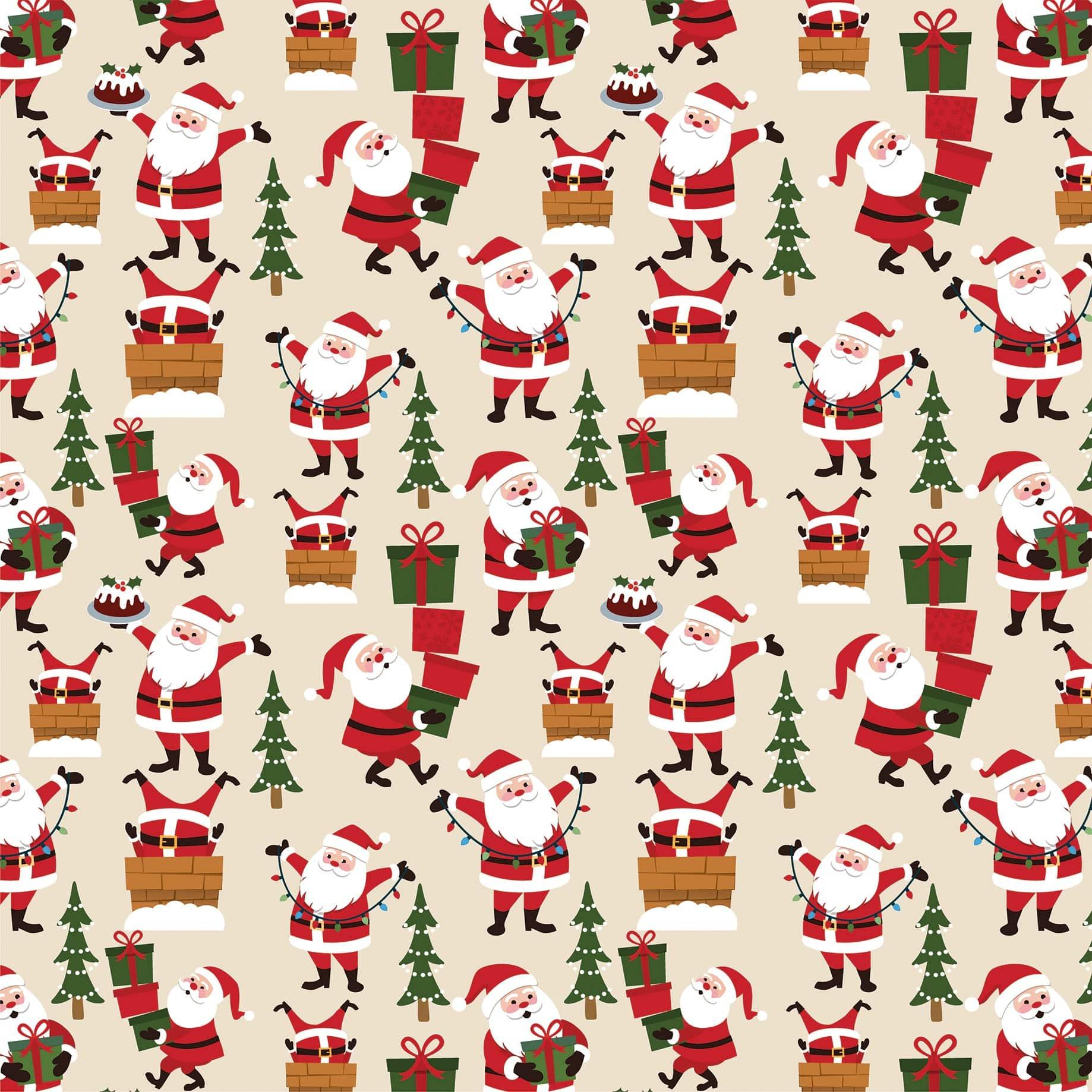 The Magic of Christmas Collection Holiday Prep 12 x 12 Double-Sided Scrapbook Paper by Echo Park Paper - Scrapbook Supply Companies