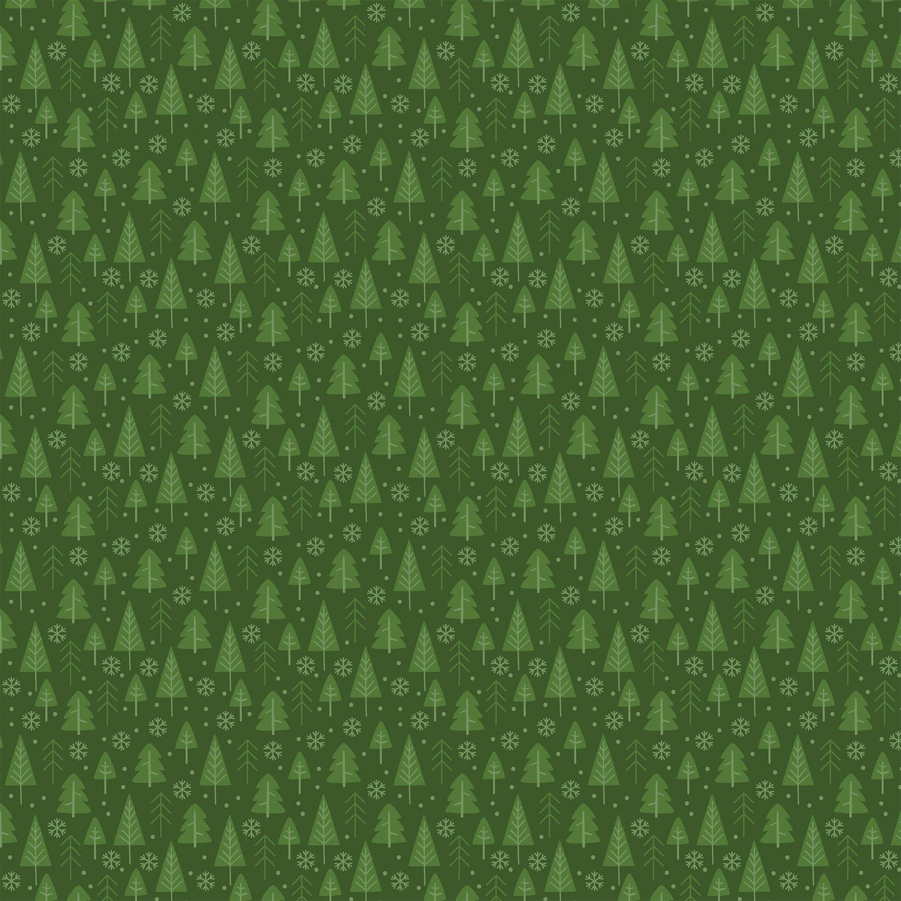 The Magic of Christmas Collection Spirit Of Snow 12 x 12 Double-Sided Scrapbook Paper by Echo Park Paper - Scrapbook Supply Companies