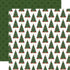 The Magic of Christmas Collection Traditional Tree 12 x 12 Double-Sided Scrapbook Paper by Echo Park Paper