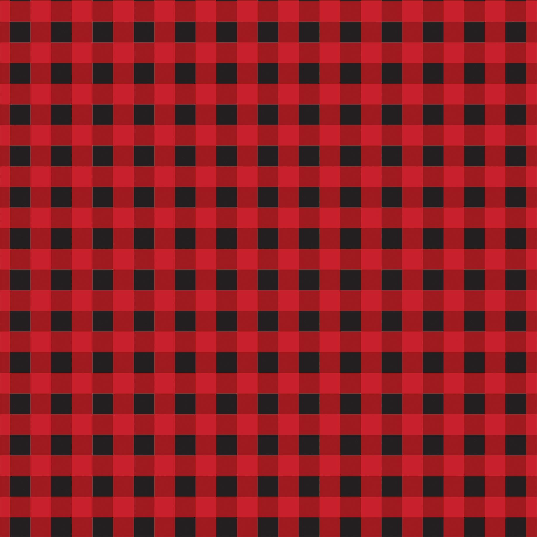 The Magic of Christmas Collection Magic Of Plaid 12 x 12 Double-Sided Scrapbook Paper by Echo Park Paper - Scrapbook Supply Companies