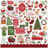 The Magic of Christmas Collection 12 x 12 Scrapbook Sticker Sheet by Echo Park Paper - Scrapbook Supply Companies
