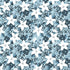 The Magic of Winter Collection Frosted Flowers 12 x 12 Double-Sided Scrapbook Paper by Echo Park Paper - Scrapbook Supply Companies