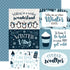 The Magic of Winter Collection 6x4 Journaling Cards 12 x 12 Double-Sided Scrapbook Paper by Echo Park Paper