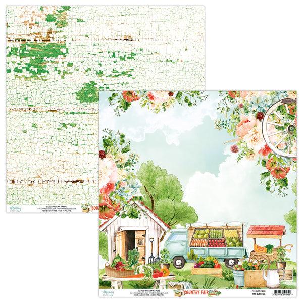 Country Fair Collection 12 x 12 Scrapbooking Page Kit by Mintay Papers - Scrapbook Supply Companies