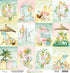Paradise Collection 3 X 4 Journaling Cards 12 x 12 Double-Sided Scrapbook Paper by Mintay Papers - Scrapbook Supply Companies