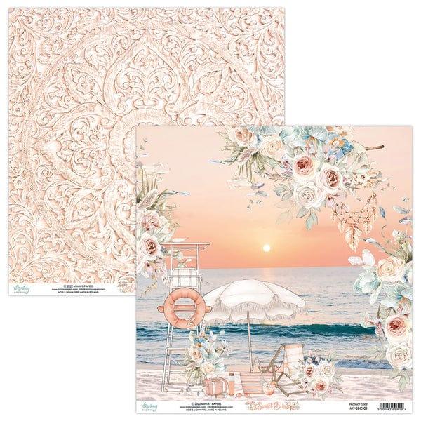 Sunset Beach Collection Sunset Beach 12 x 12 Double-Sided Scrapbook Paper by Mintay Papers - Scrapbook Supply Companies