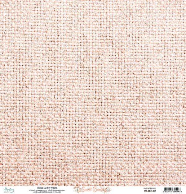 Sunset Beach Collection Beach Elements 12 x 12 Double-Sided Scrapbook Paper by Mintay Papers - Scrapbook Supply Companies