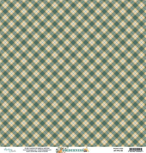 Wilderness Collection Mountain Retreat 12 x 12 Double-Sided Scrapbook Paper by Mintay Papers - Scrapbook Supply Companies
