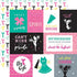 Cheer Collection Journaling Cards 12 x 12 Double-Sided Scrapbook Paper by Echo Park Paper