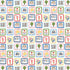 My Favorite Summer Collection Summer Stamps 12 x 12 Double-Sided Scrapbook Paper by Echo Park Paper - Scrapbook Supply Companies