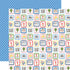 My Favorite Summer Collection Summer Stamps 12 x 12 Double-Sided Scrapbook Paper by Echo Park Paper