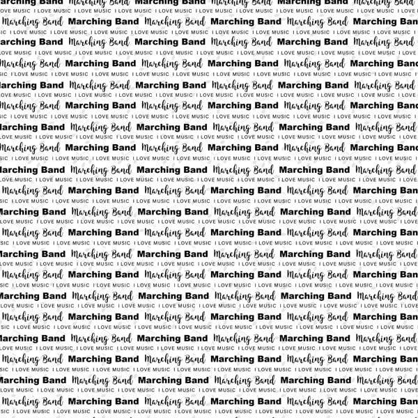 Musical Note Collection Marching Band 12 x 12 Double-Sided Scrapbook Paper By Scrapbook Customs - Scrapbook Supply Companies