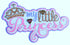 My Little Princess 4 x 7 Glitter Title Laser Die Cut Scrapbook Embellishment by SSC Laser Designs