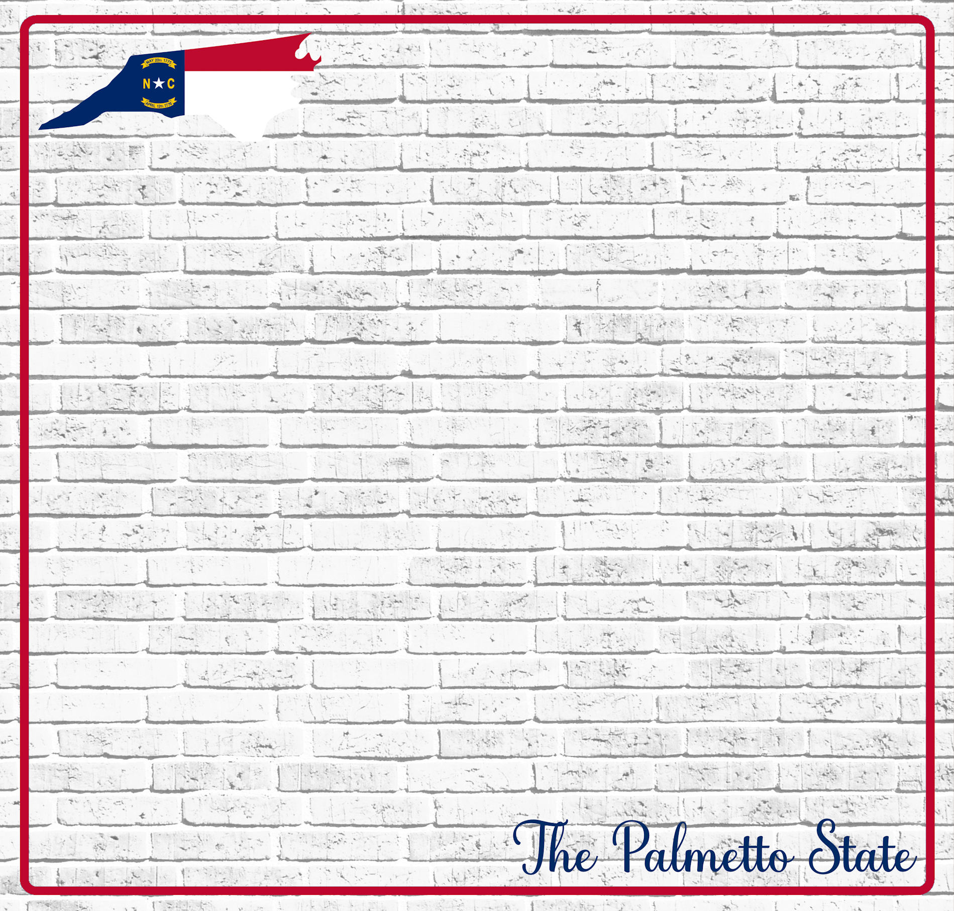 Fifty States Collection North Carolina 12 x 12 Double-Sided Scrapbook Paper by SSC Designs