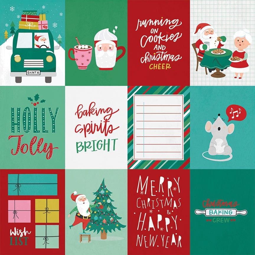 Not A Creature Was Stirring Collection Christmas Cheer 12 x 12 Double-Sided Scrapbook Paper by Photo Play Paper - Scrapbook Supply Companies