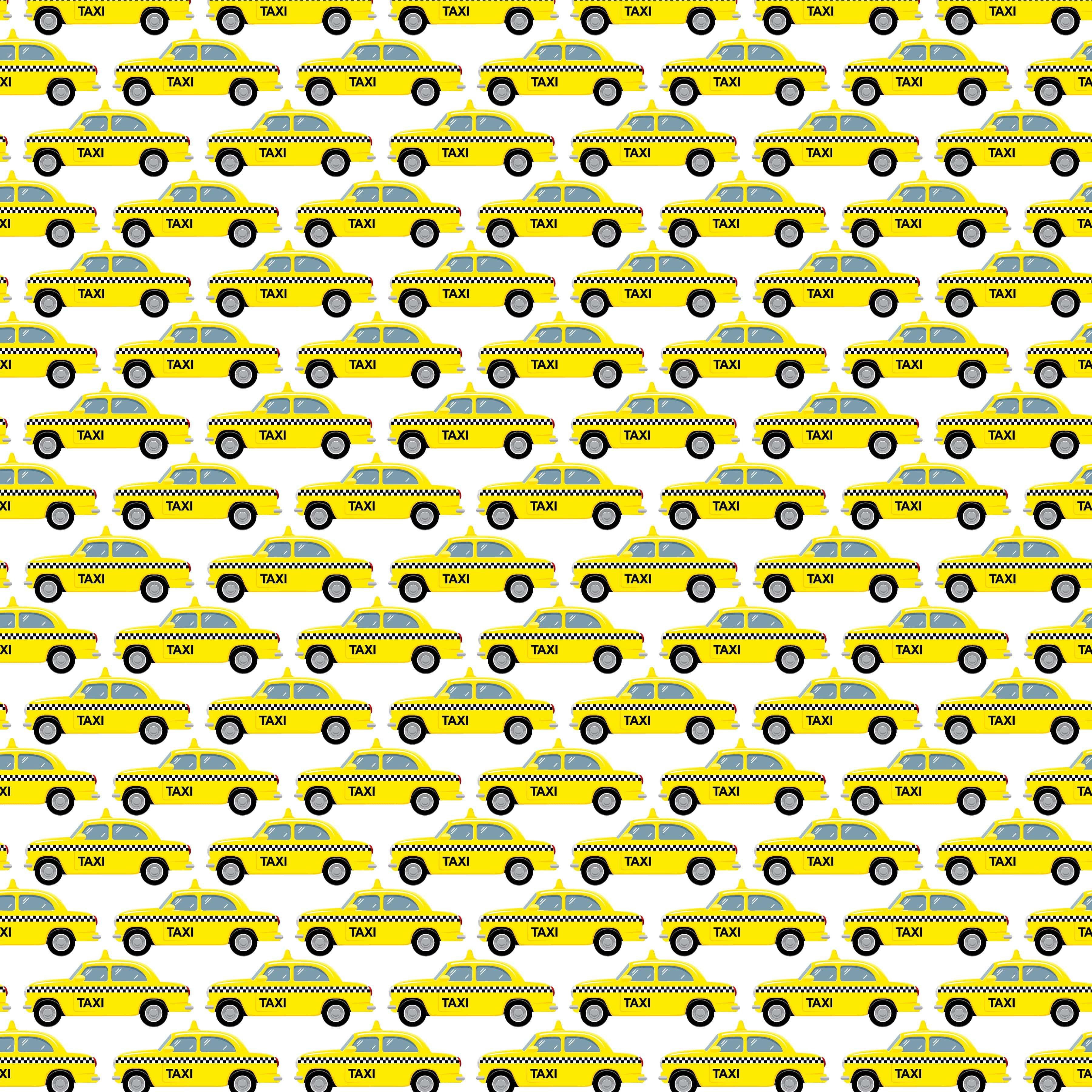  New York Collection Taxi Driver 12 x 12 Double-Sided Scrapbook Paper by SSC Designs - Scrapbook Supply Companies