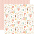 Our Baby Girl Collection Lovable Life 12 x 12 Double-Sided Scrapbook Paper by Echo Park Paper