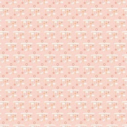 Our Baby Girl Collection Sweet Dreams 12 x 12 Double-Sided Scrapbook Paper by Echo Park Paper - Scrapbook Supply Companies