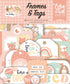 Our Baby Girl Collection 5 x 5 Scrapbook Tags & Frames Die Cuts by Echo Park Paper - Scrapbook Supply Companies
