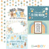 Our Baby Boy Collection 6x4 Journaling Cards 12 x 12 Double-Sided Scrapbook Paper by Echo Park Paper