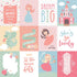 Our Little Princess Collection 3 x 4 Journaling Cards 12 x 12 Double-Sided Scrapbook Paper by Echo Park Paper - Scrapbook Supply Companies