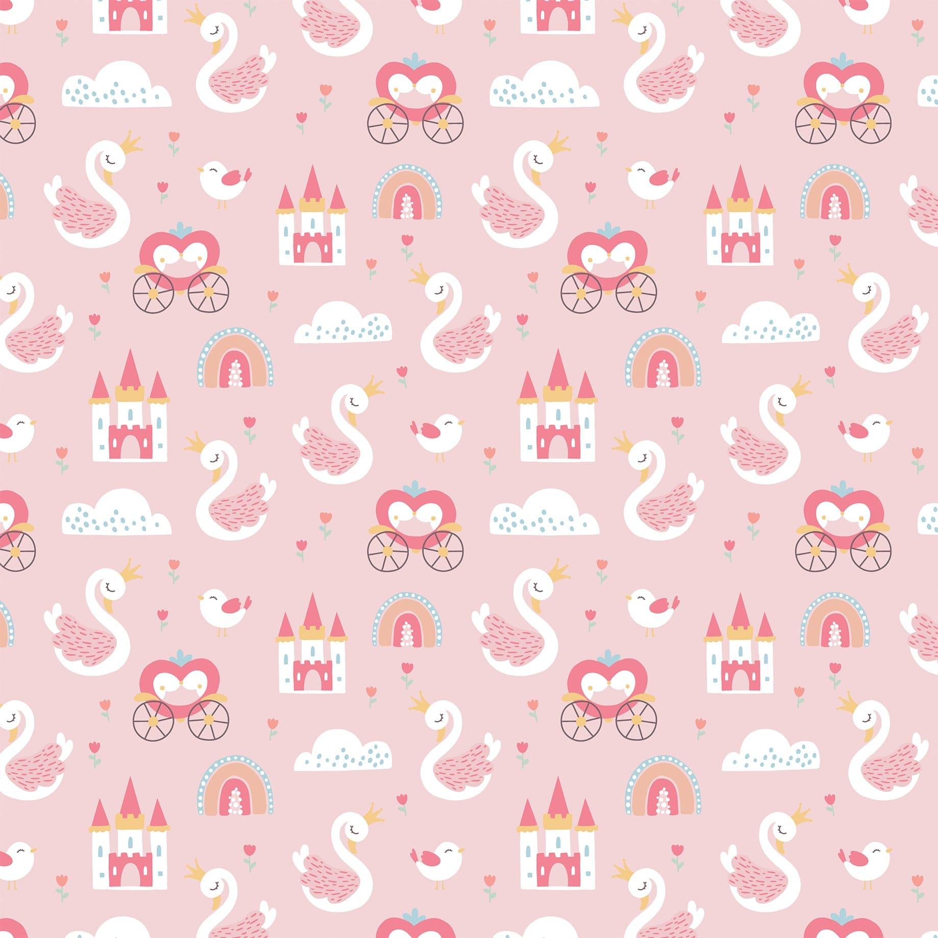 Our Little Princess Collection Fairytale 12 x 12 Double-Sided Scrapbook Paper by Echo Park Paper - Scrapbook Supply Companies
