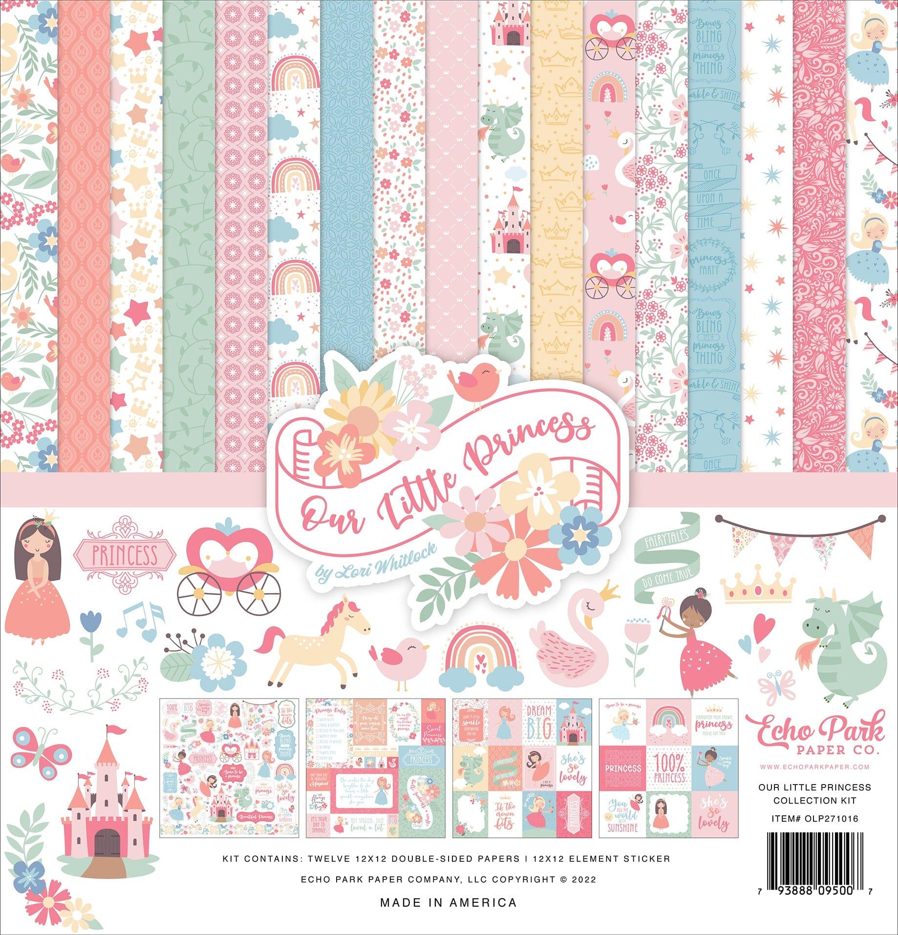 Our Little Princess Collection 12 x 12 Scrapbook Page Kit by Echo Park Paper