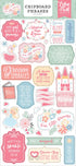 Our Little Princess Collection 6 x 12 Scrapbook Chipboard Phrases by Echo Park Paper - Scrapbook Supply Companies
