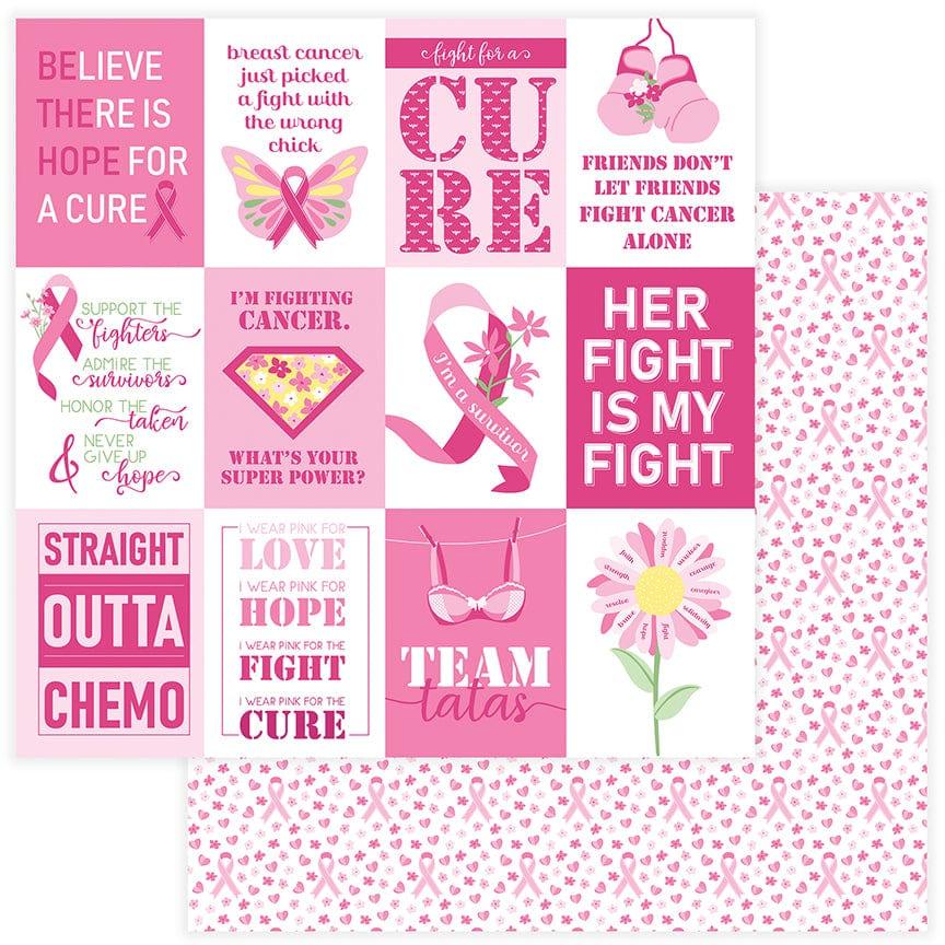 Operation: Save 2nd Base Collection Hope 12 x 12 Double-Sided Scrapbook Paper by Photo Play Paper