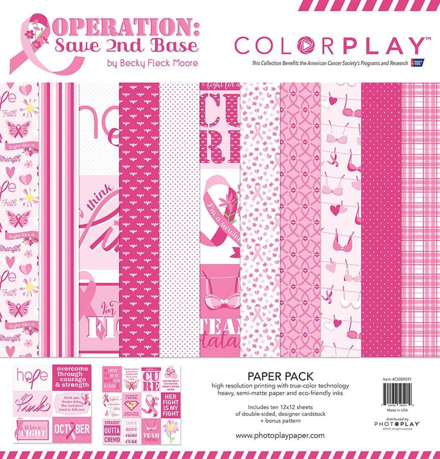 Operation: Save 2nd Base Collection 12 x 12 Paper & Sticker Collection Pack by Photo Play Paper - Scrapbook Supply Companies