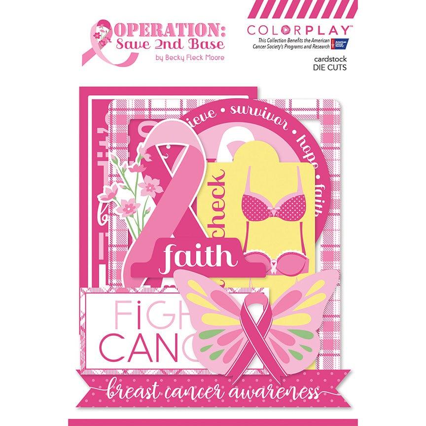 Operation: Save 2nd Base Collection 5 x 5 Cardstock Ephemera Scrapbook Die Cuts by Photo Play Paper
