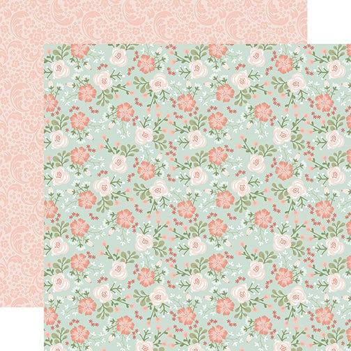 Our Wedding Collection I Do 12 x 12 Double-Sided Scrapbook Paper by Echo Park Paper - Scrapbook Supply Companies