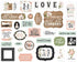 Our Wedding Collection 5 x 5 Scrapbook Ephemera Die Cuts by Echo Park Paper - Scrapbook Supply Companies