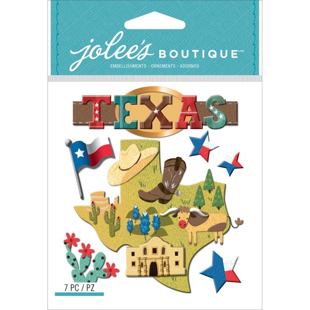Texas Scrapbook Embellishment by Jolee's Boutique - Scrapbook Supply Companies