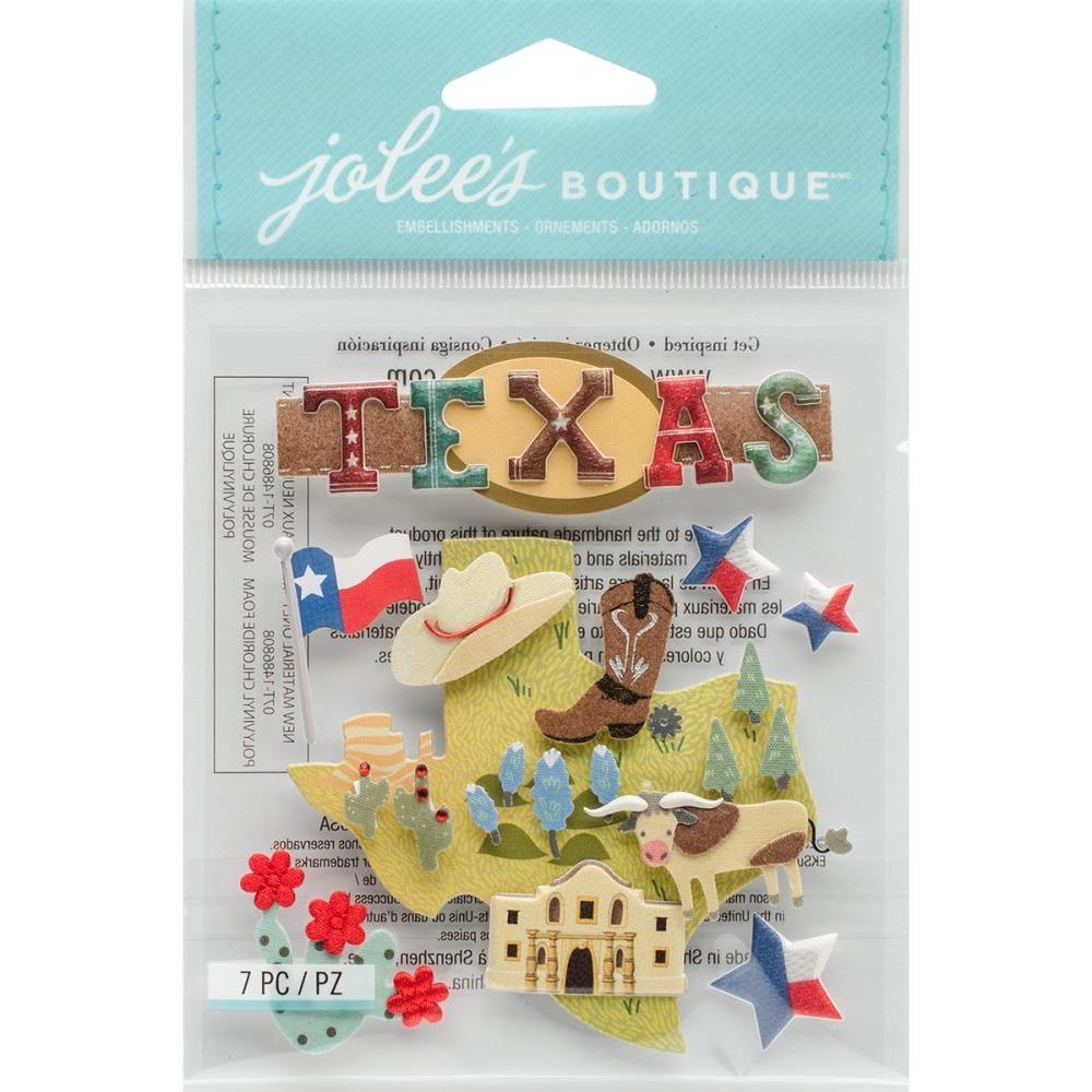 Texas Scrapbook Embellishment by Jolee's Boutique - Scrapbook Supply Companies